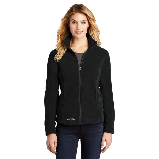 Black Fleece Jacket - Eddie Bauer - Soft Polyester