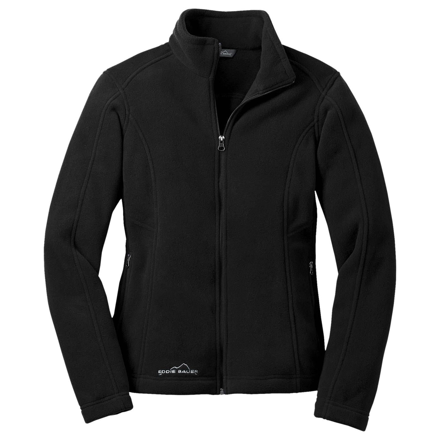 Black Fleece Jacket - Eddie Bauer - Soft Polyester