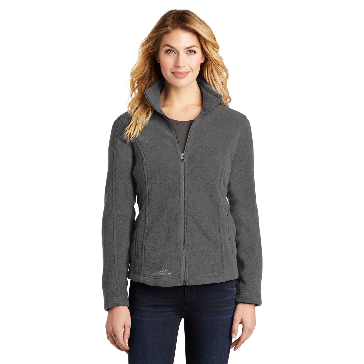 Black Fleece Jacket - Eddie Bauer - Soft Polyester