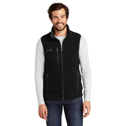 Black Fleece Vest - Eddie Bauer - Comfortable Style