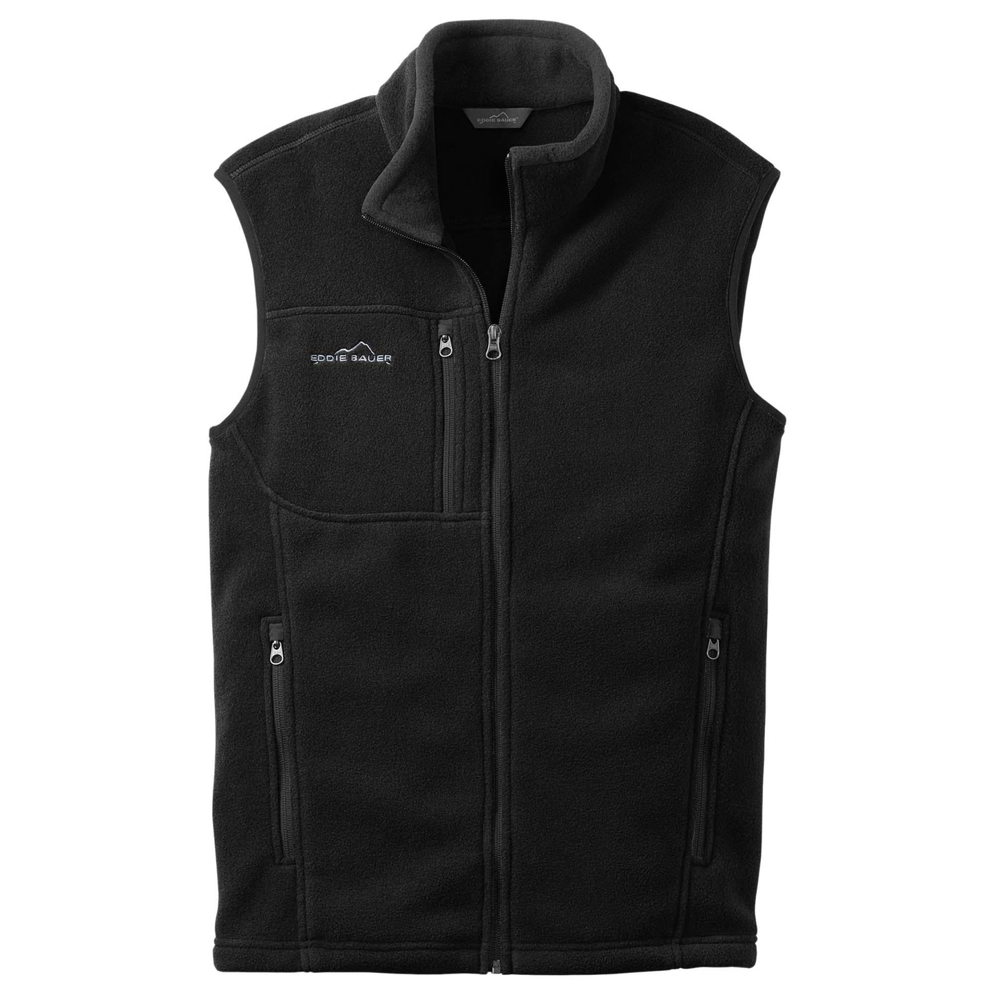 Black Fleece Vest - Eddie Bauer - Comfortable Style