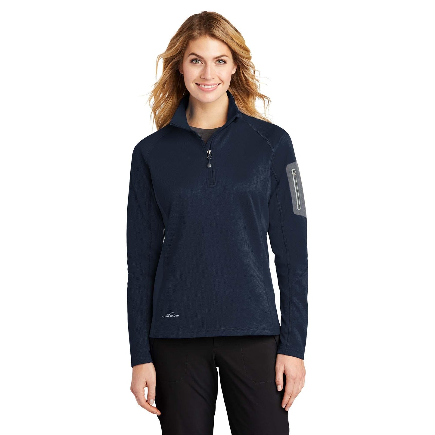 Black Performance Fleece - Eddie Bauer - Sleek Style