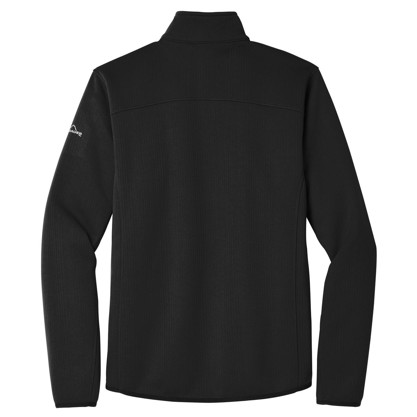 Black Fleece Jacket - Eddie Bauer - Full-Zip Style