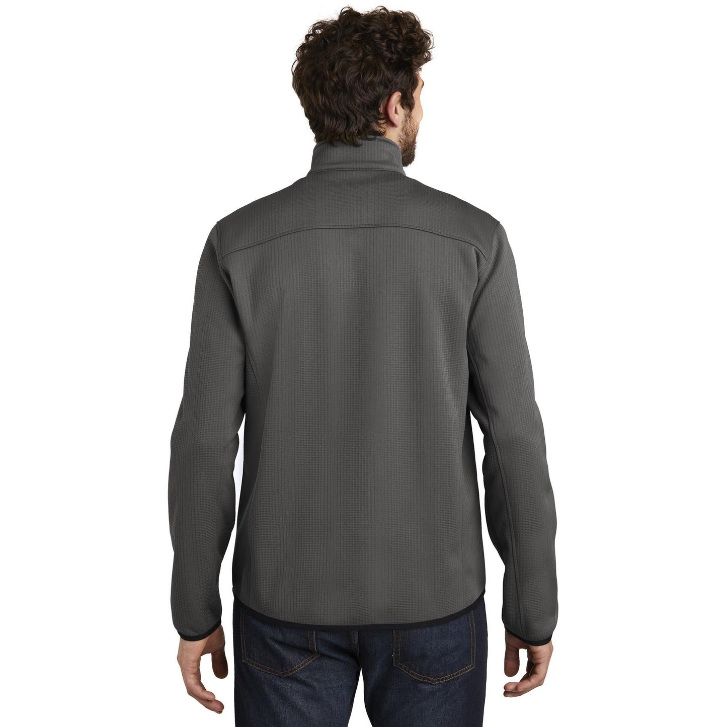 Black Fleece Jacket - Eddie Bauer - Full-Zip Style