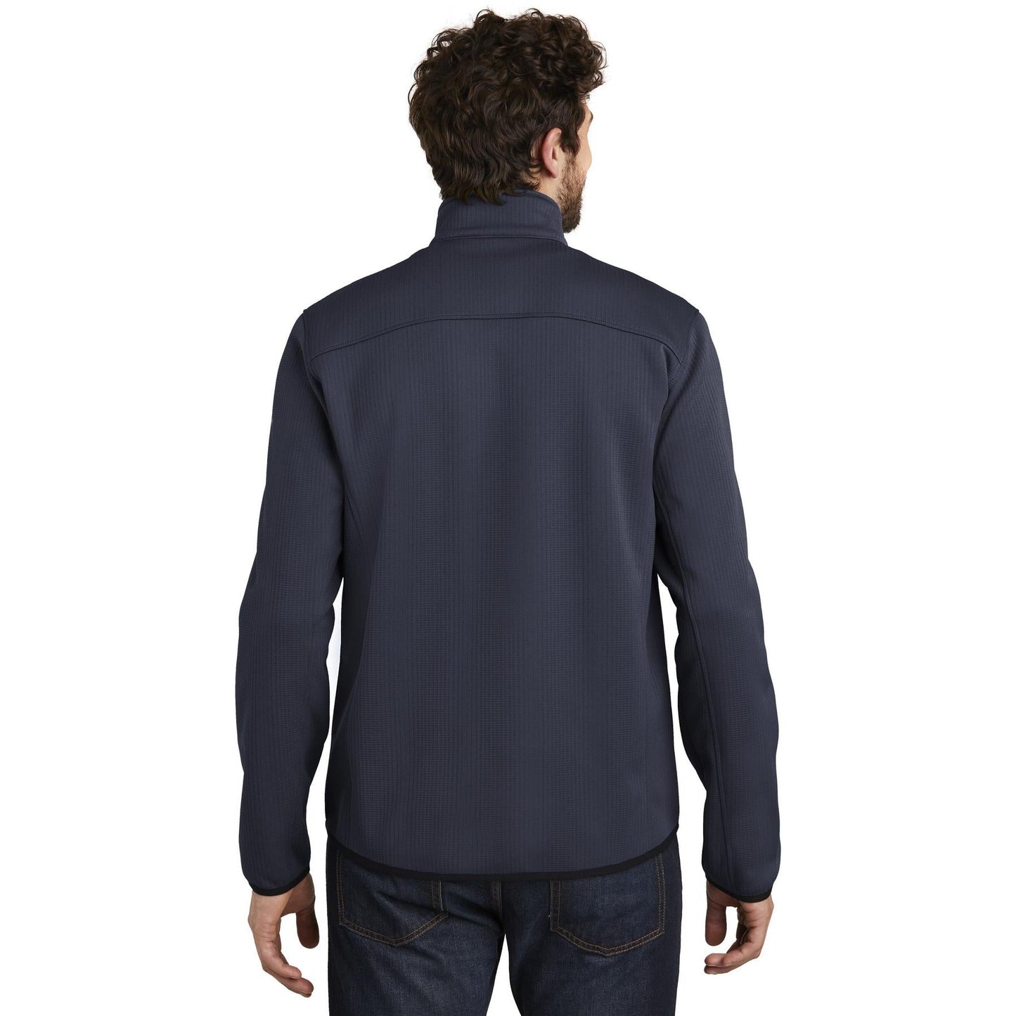 Black Fleece Jacket - Eddie Bauer - Full-Zip Style