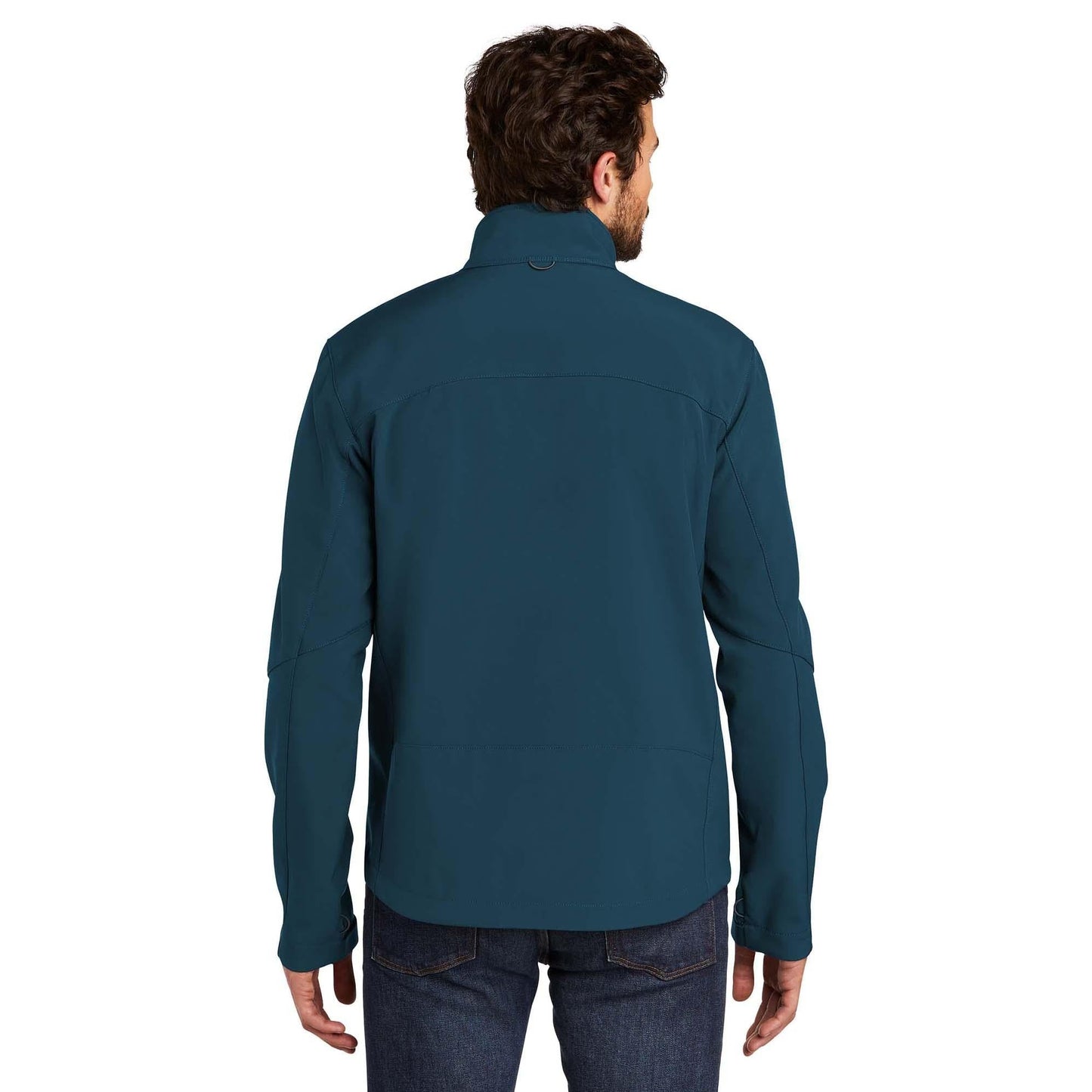 Black Soft Shell Jacket - Eddie Bauer - Weather Resistant