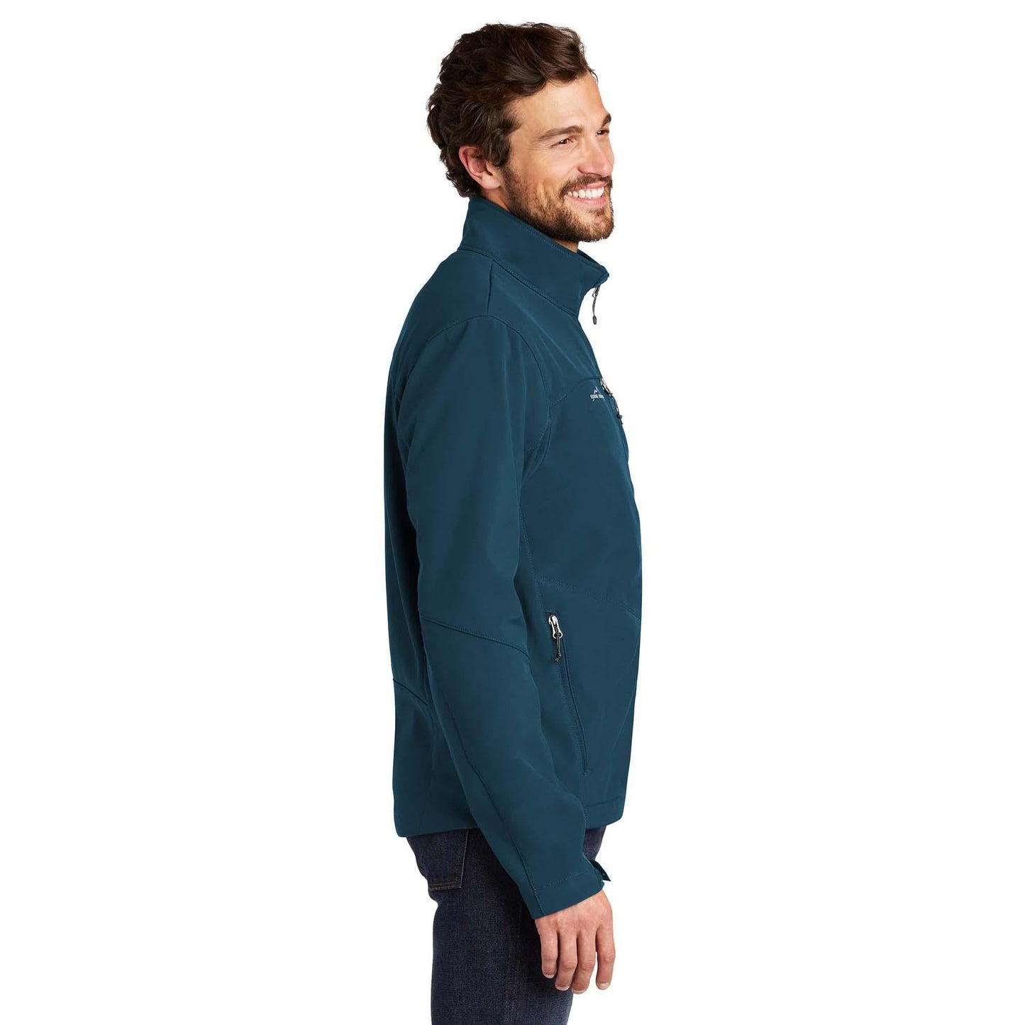 Black Soft Shell Jacket - Eddie Bauer - Weather Resistant