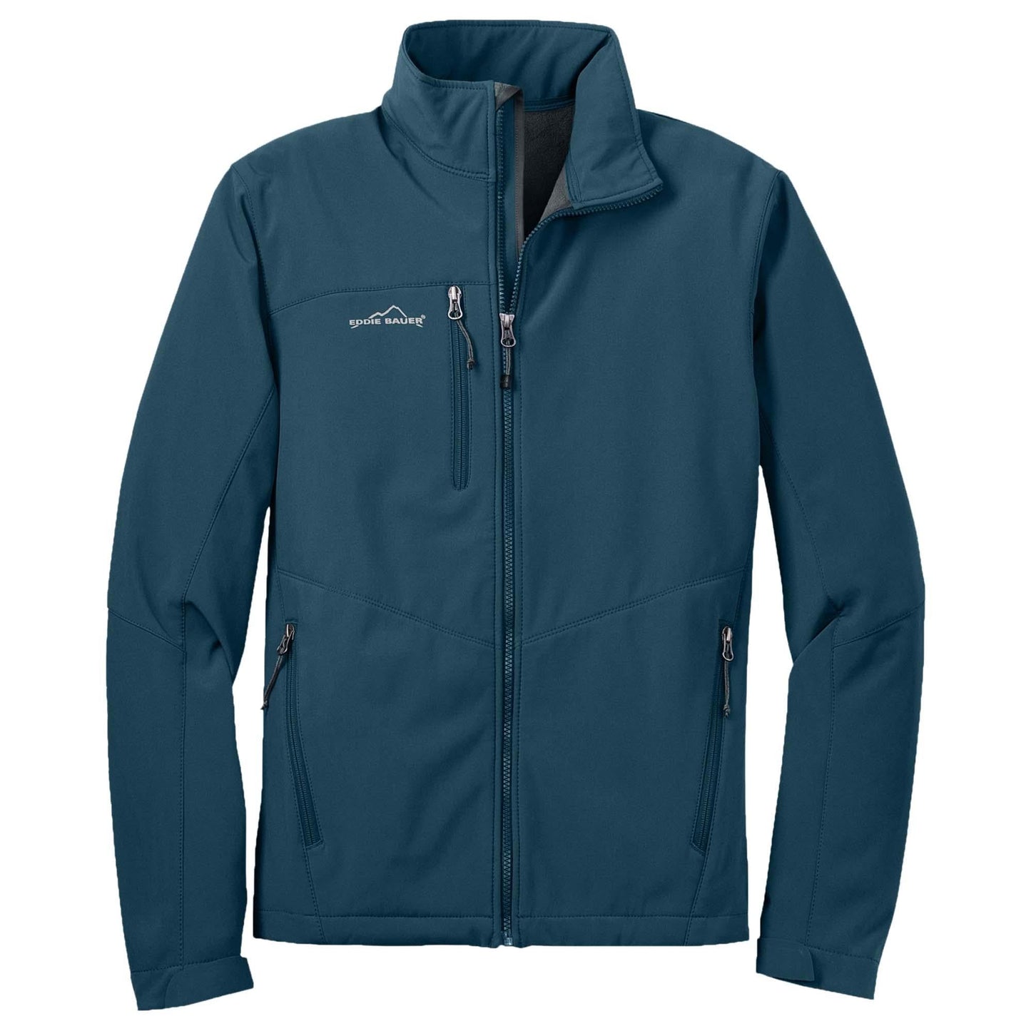 Black Soft Shell Jacket - Eddie Bauer - Weather Resistant