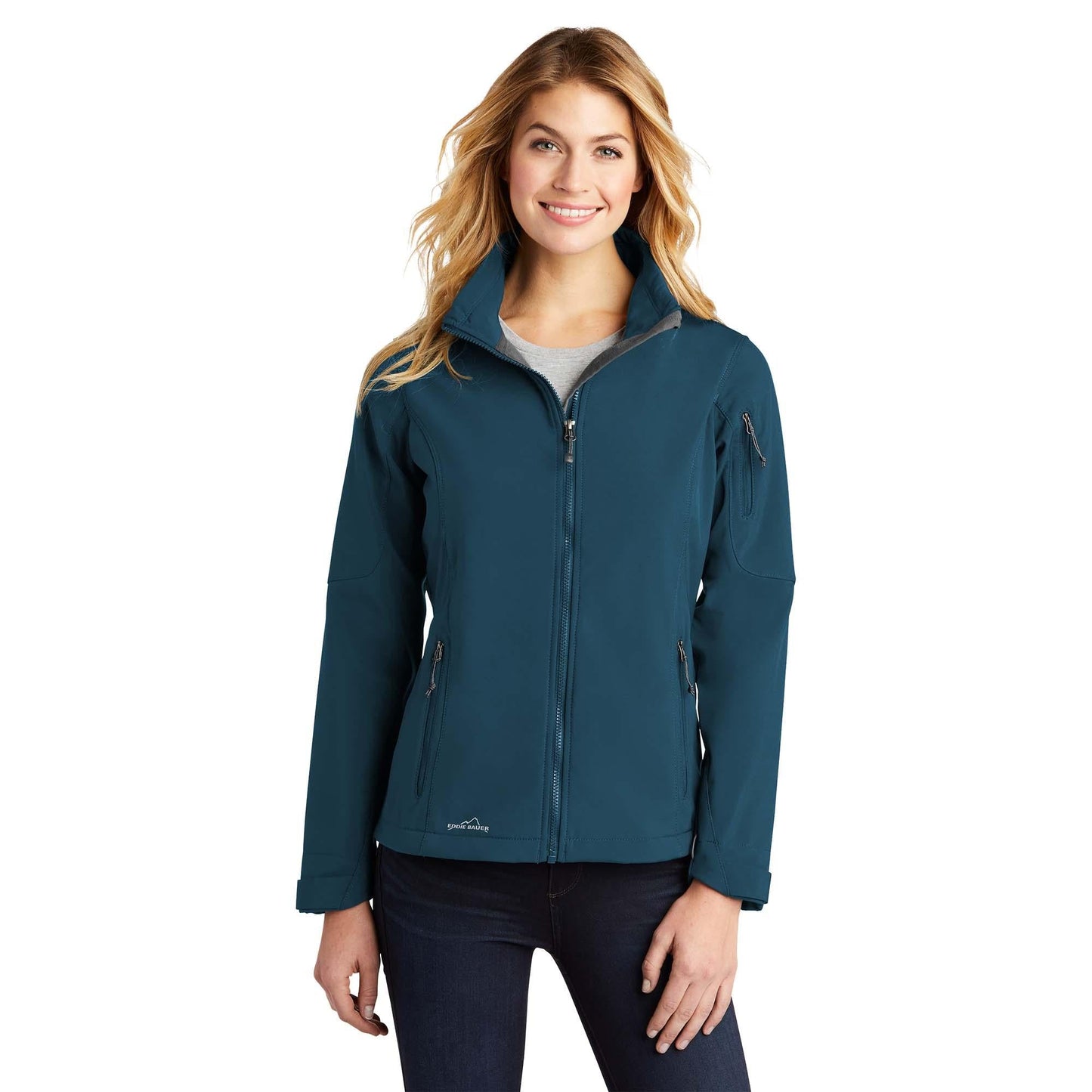 Black Waterproof Jacket - Eddie Bauer - Soft Shell