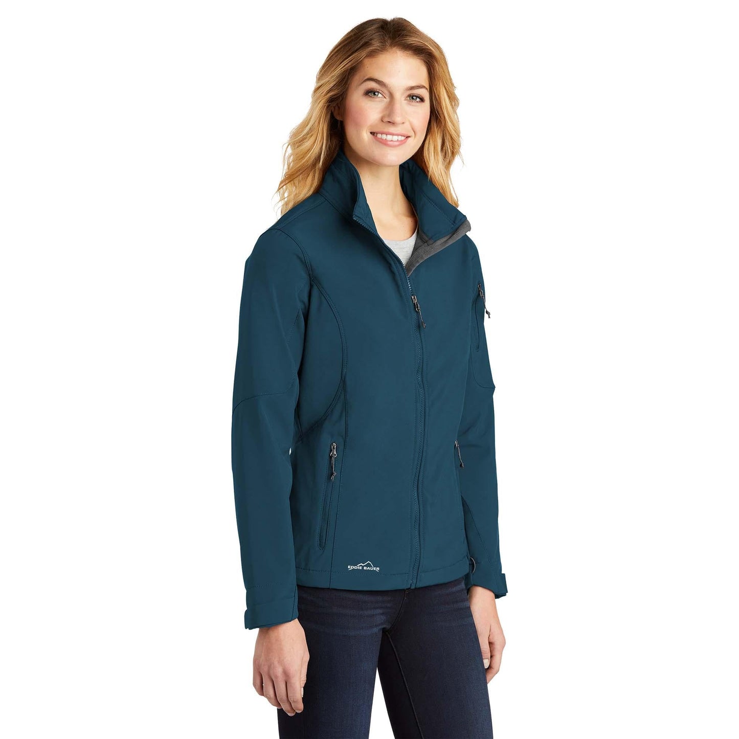Black Waterproof Jacket - Eddie Bauer - Soft Shell