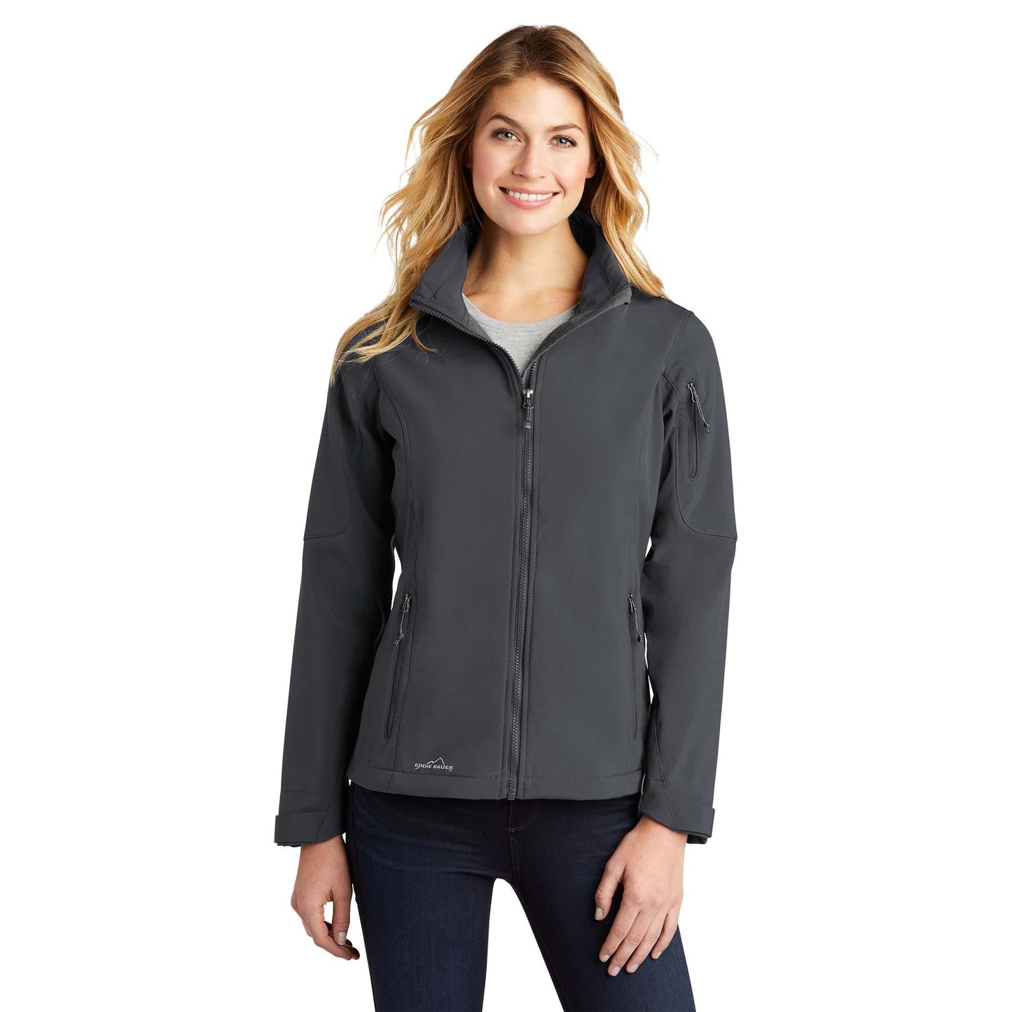 Black Waterproof Jacket - Eddie Bauer - Soft Shell