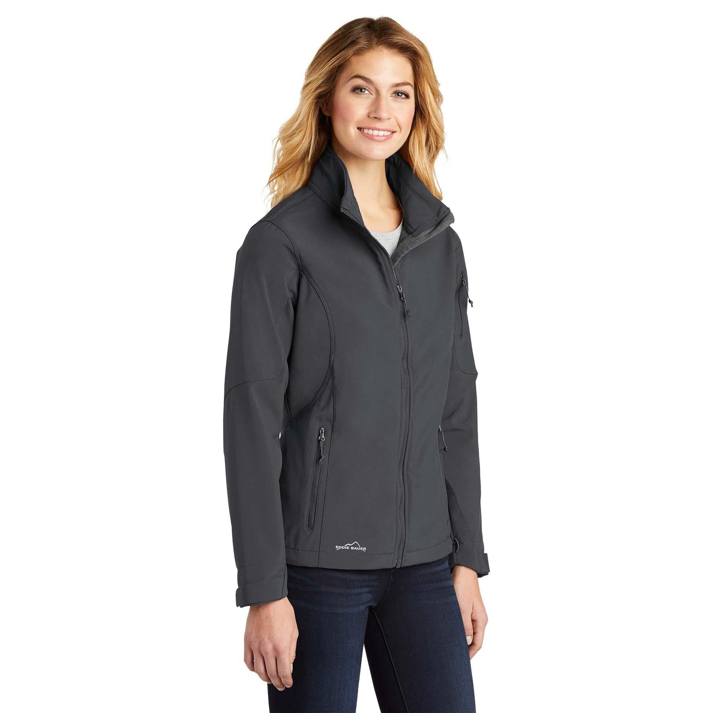 Black Waterproof Jacket - Eddie Bauer - Soft Shell