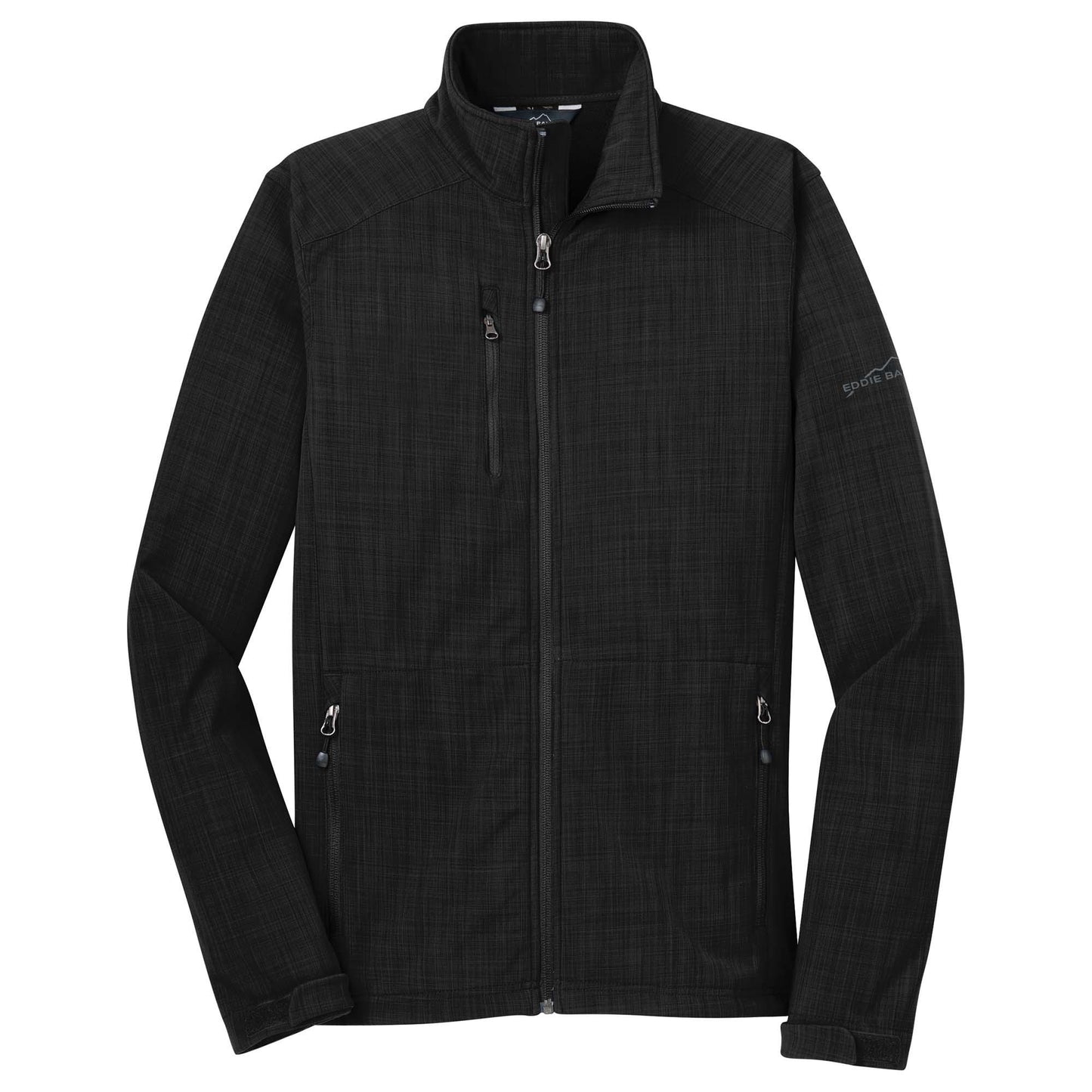 Black Soft Shell Jacket - Eddie Bauer - Water-Resistant