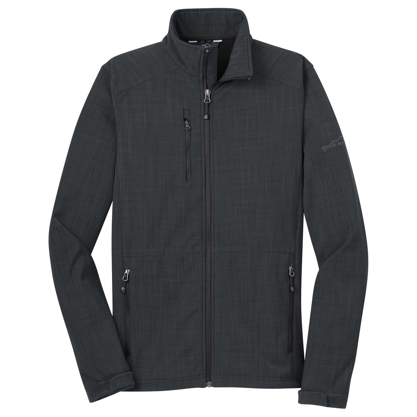 Black Soft Shell Jacket - Eddie Bauer - Water-Resistant