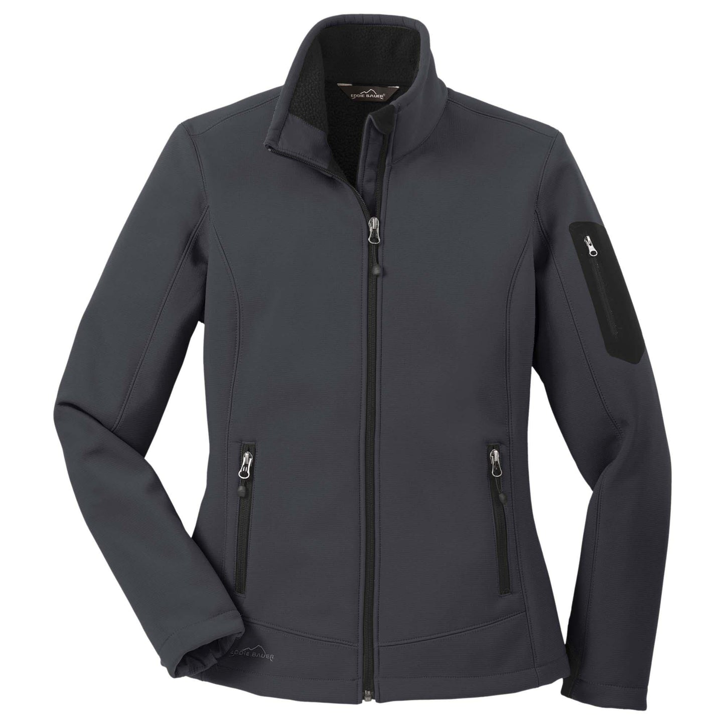 Black/Black Jacket - Eddie Bauer - Rugged Soft Shell