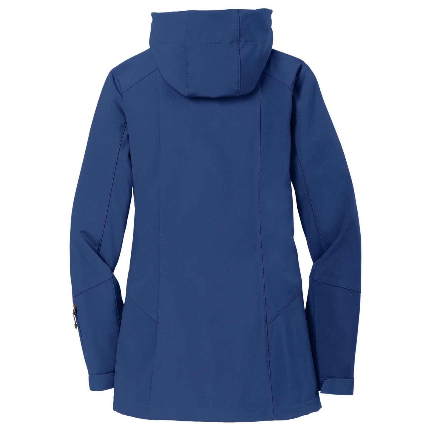 Black Hooded Jacket - Eddie Bauer - Soft Shell Design