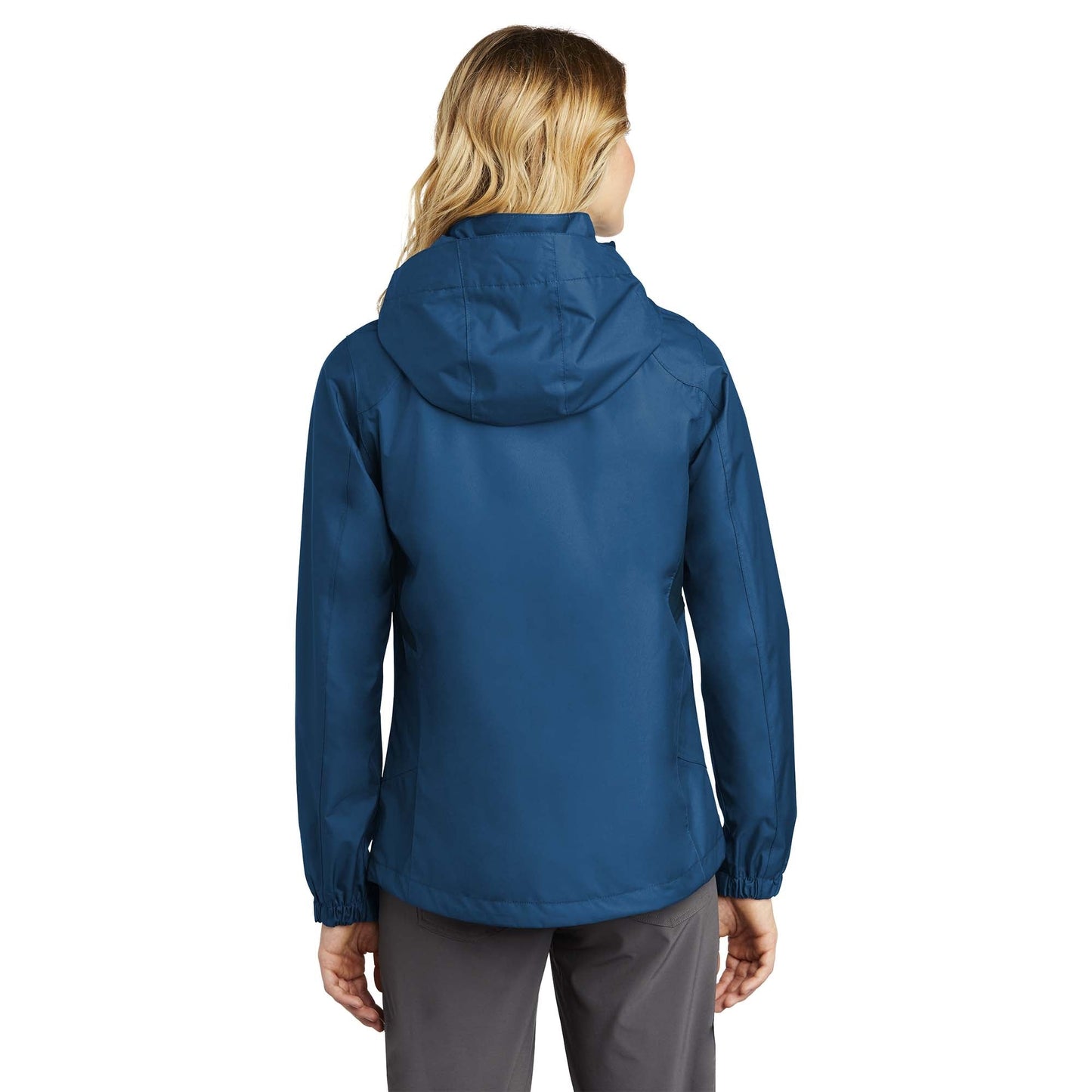 Black/Steel Grey Jacket - Eddie Bauer - Waterproof Design
