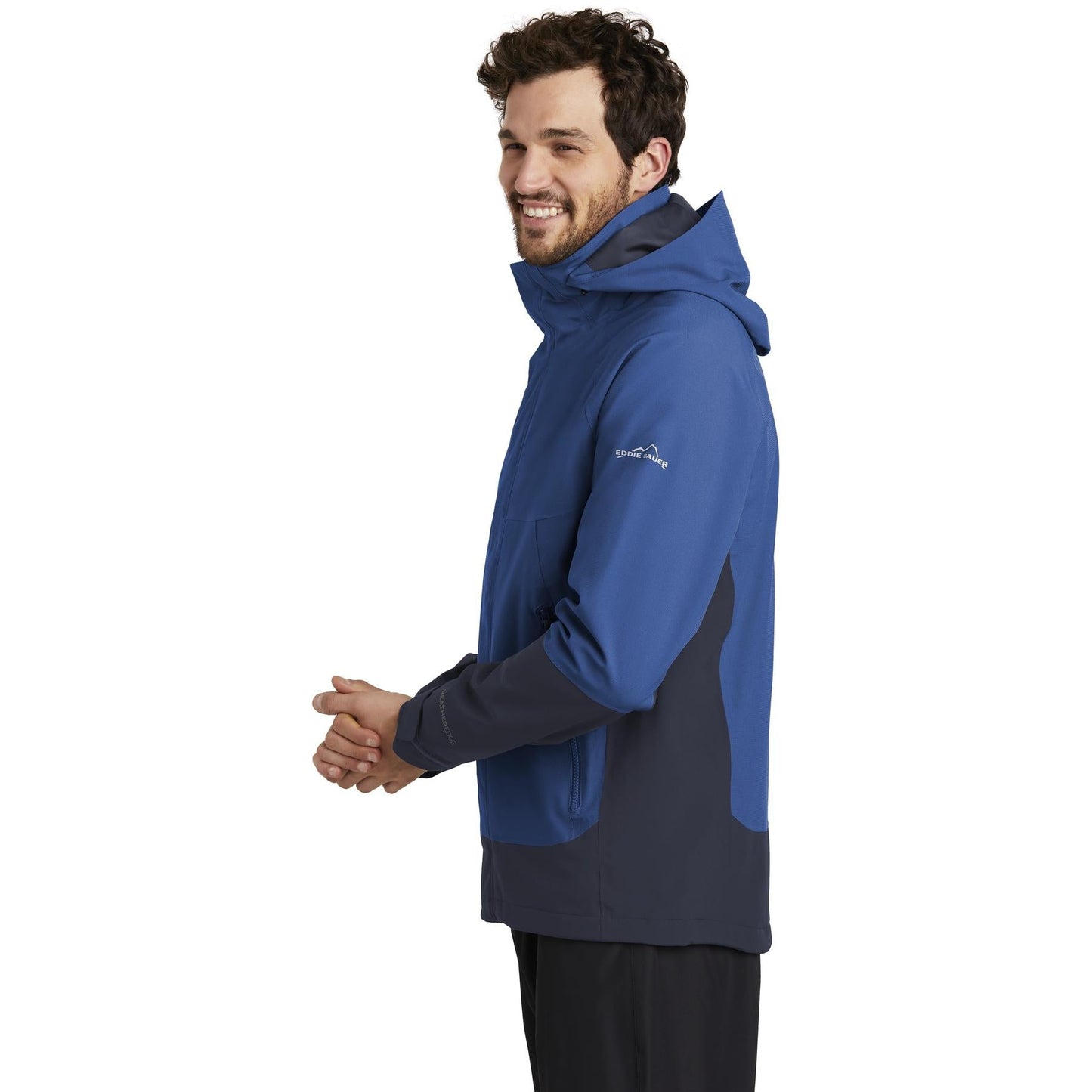 Black Waterproof Jacket - Eddie Bauer - WeatherEdge Tech