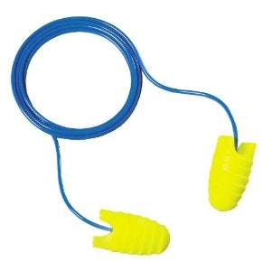 Yellow with Blue Cord Ear Grippers - ERB - Comfortable Foam