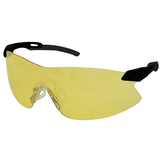 Amber Lens Glasses - ERB - Wraparound Design
