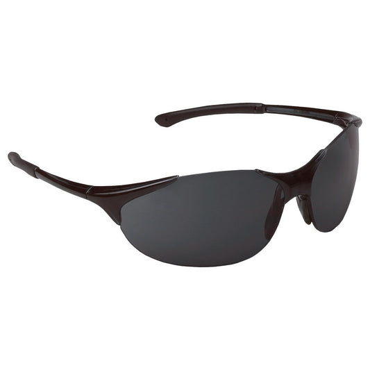 Smoke Lens Glasses - ERB - Safety Black Frame