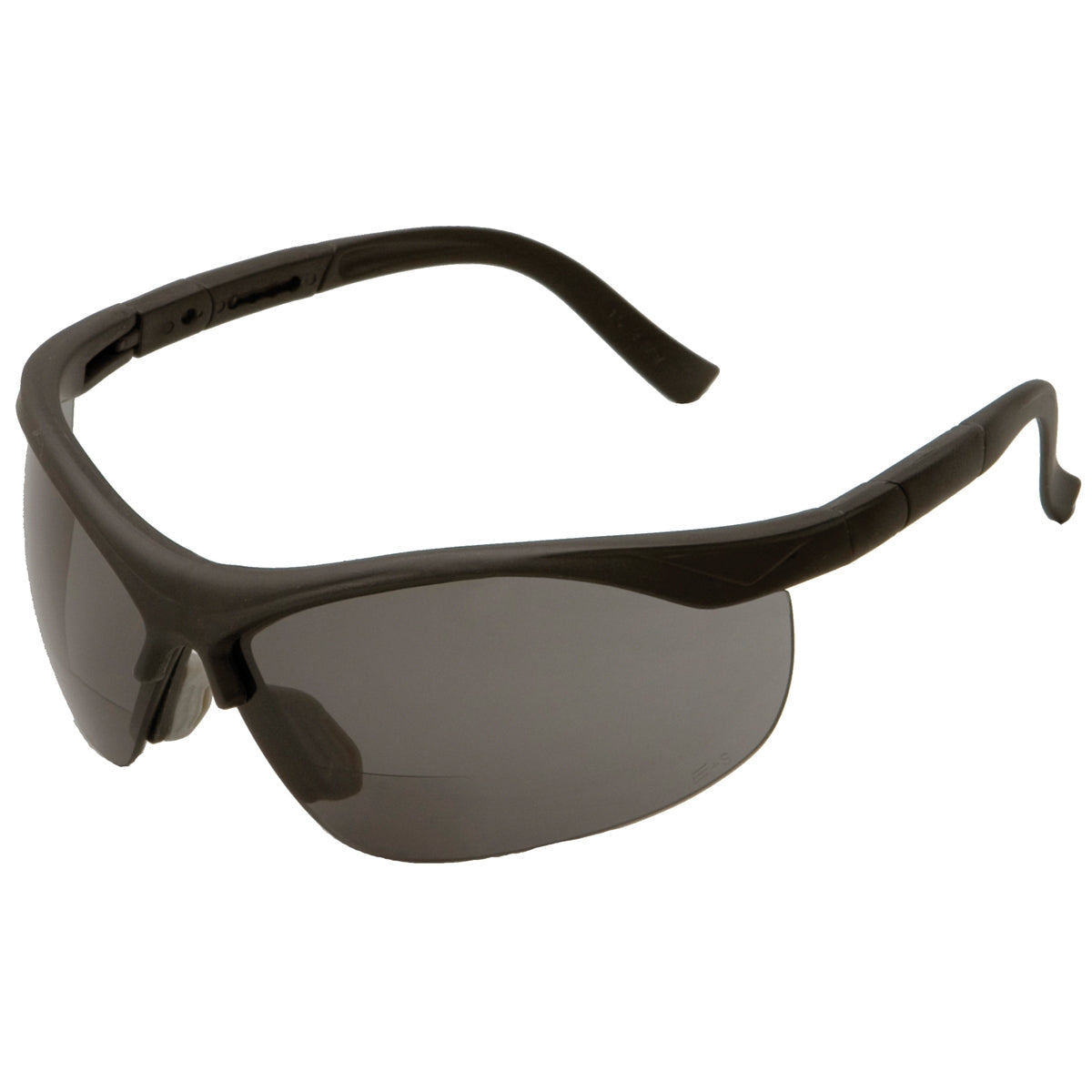 Smoke Bifocal Lens Safety Glasses - ERB - Adjustable Comfort