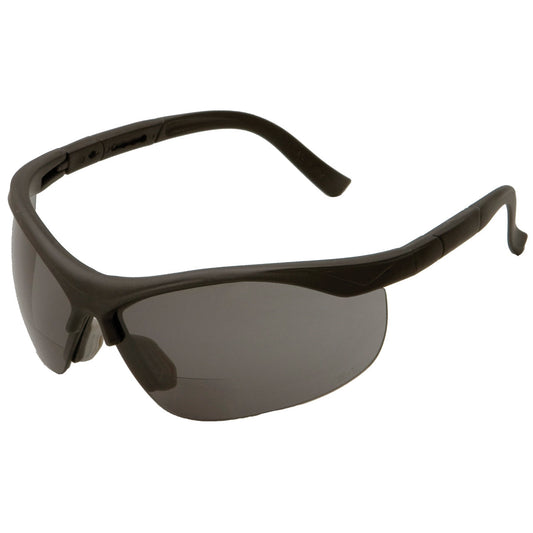 Smoke Bifocal Lens Safety Glasses - ERB - Adjustable Comfort