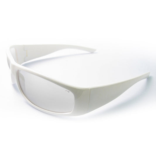 Silver Mirror Lens Glasses - brand - Stylish Protection