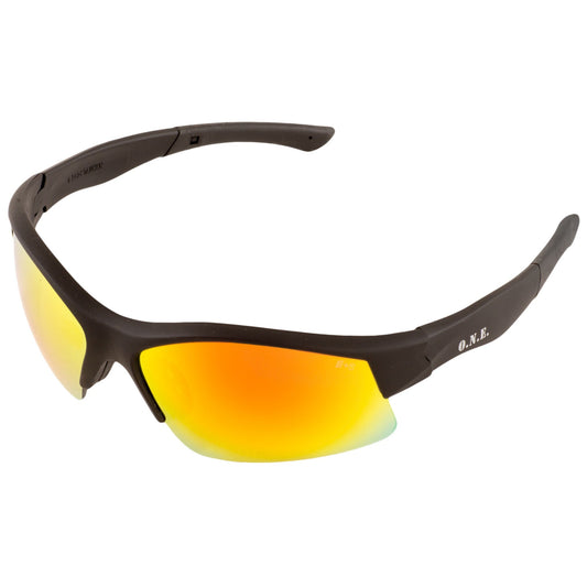 Smoke Polarized Lens Glasses - ERB - Stylish Black Frame