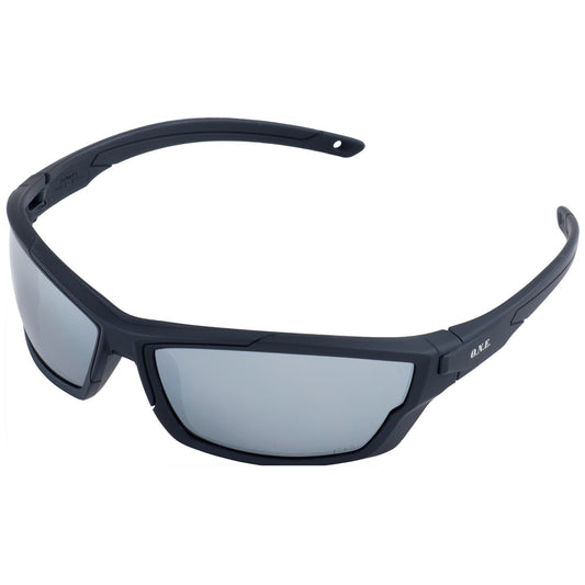 Silver Mirror Lens Glasses - ERB - Outride Safety