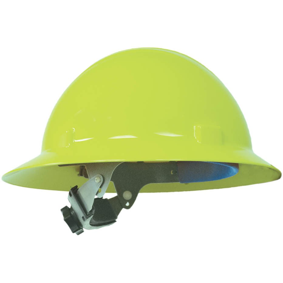 Hi-Viz Pink Hard Hats - ERB - Full Brim Design