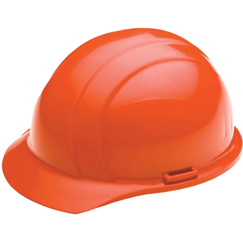 Hi-Viz Lime Hard Hats - ERB - Comfortable 4-Point Fit