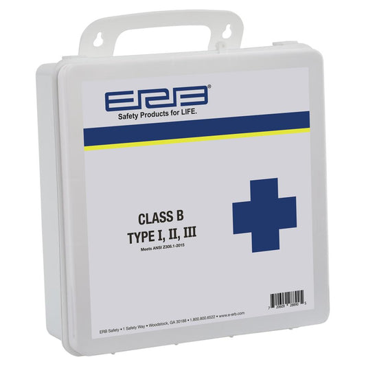 White First Aid Kit - ERB - Comprehensive Supply