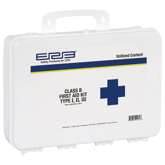 White First Aid Kits - ERB - Class B Plastic Supplies