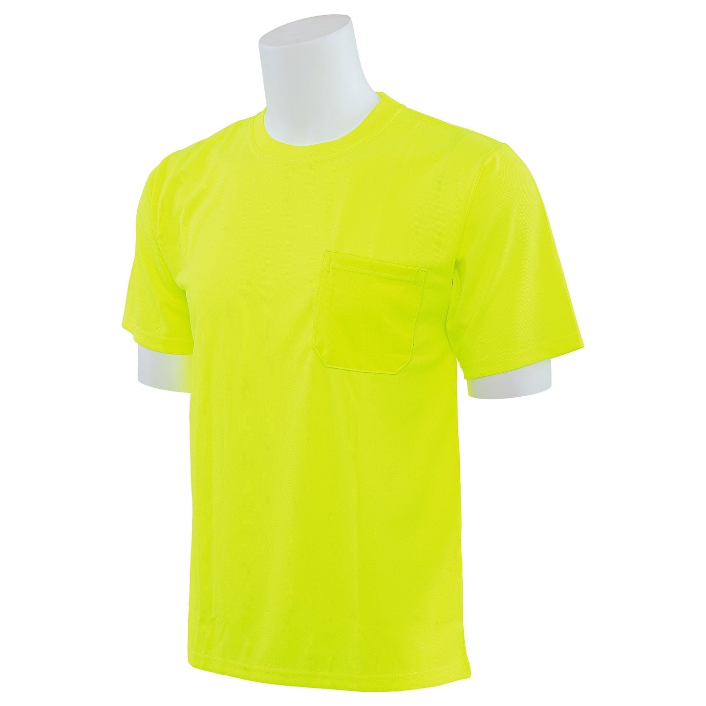 Yellow/Lime Safety Shirts - ERB - Lightweight Mesh