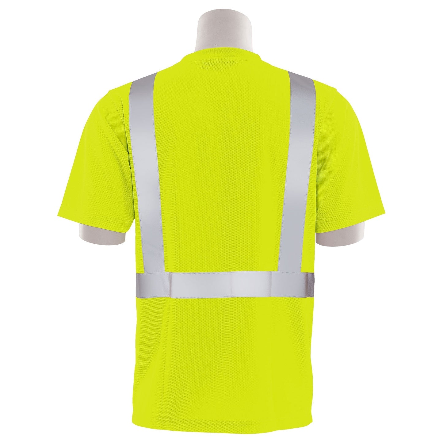 Yellow/Lime Safety Shirt - ERB - Moisture-Wicking