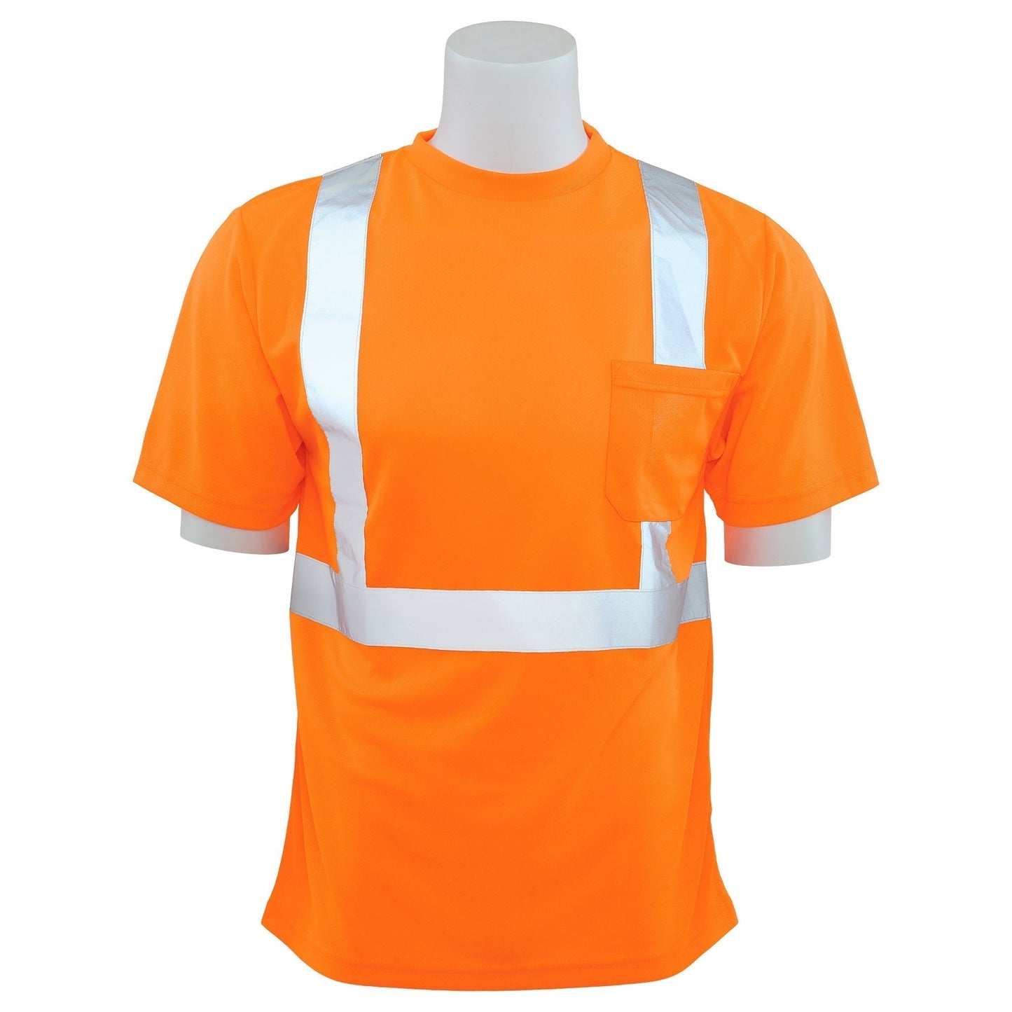 Yellow/Lime Safety Shirt - ERB - Birdseye Mesh