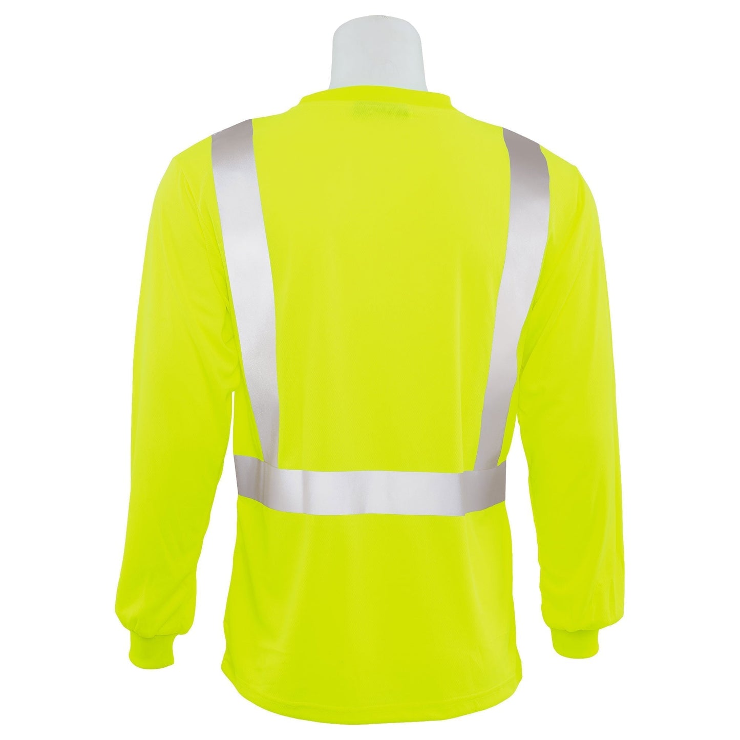 Yellow/Lime Safety Shirt - ERB - Comfortable Mesh Fabric
