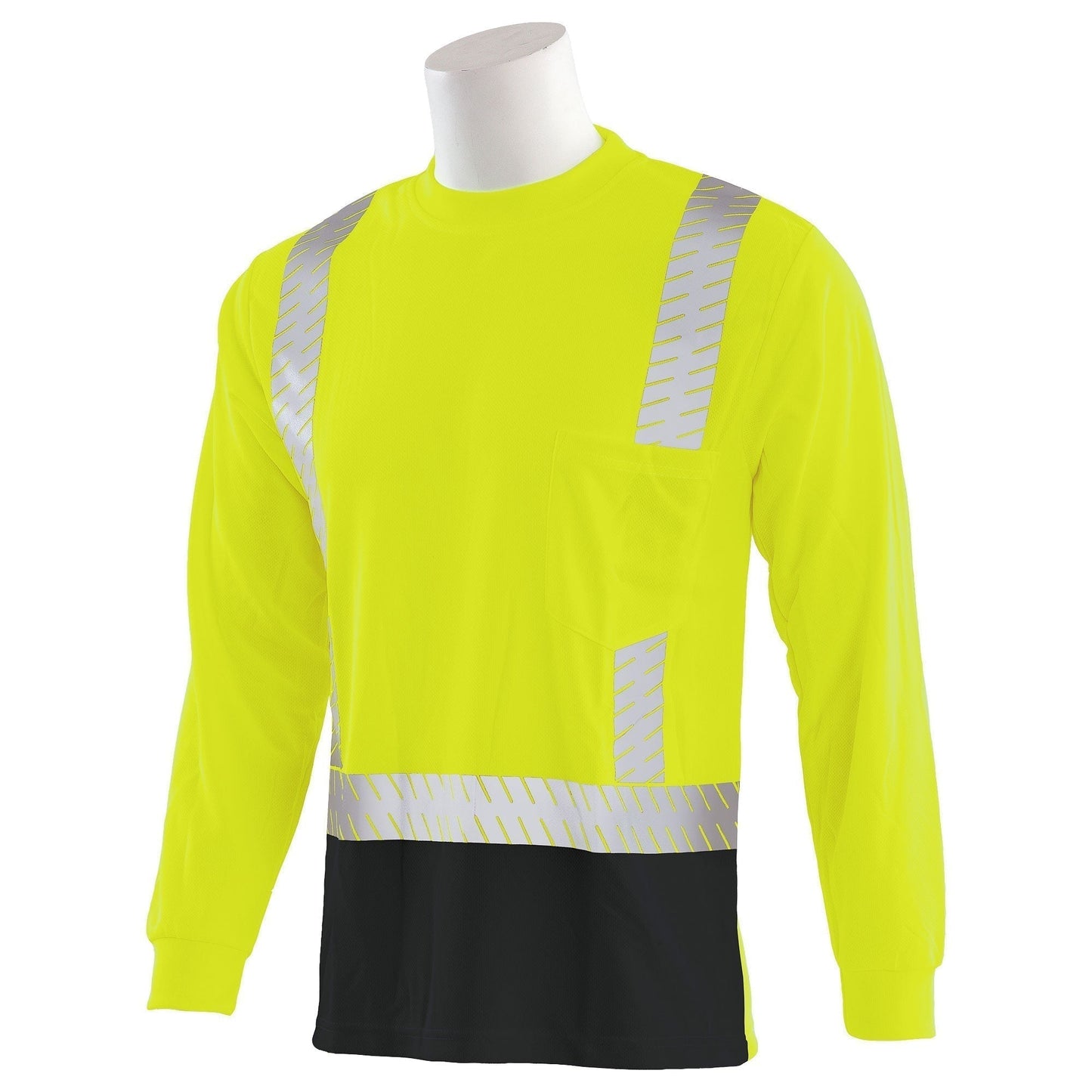 Yellow/Lime Safety Shirt - ERB - Moisture-Wicking