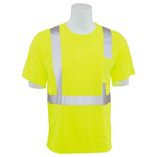 Yellow/Lime Safety Shirts - ERB - Reflective Trim