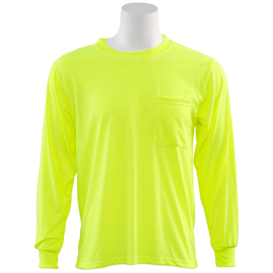 Yellow/Lime Safety Shirt - ERB - Moisture-Wicking