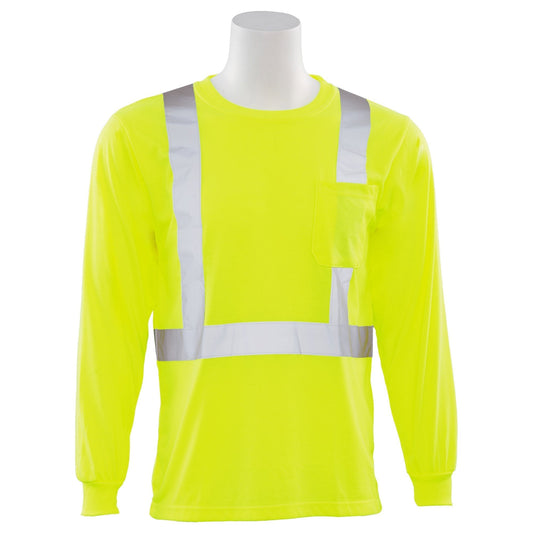 Yellow/Lime Safety Shirts - ERB - Reflective Trimming