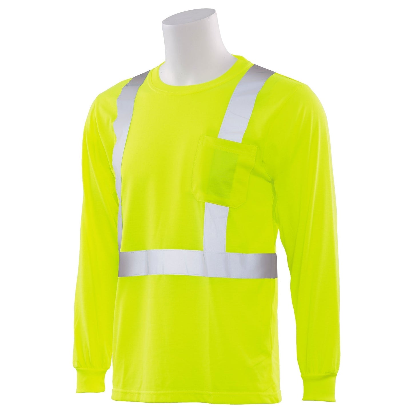 Yellow/Lime Safety Shirts - ERB - Reflective Trimming