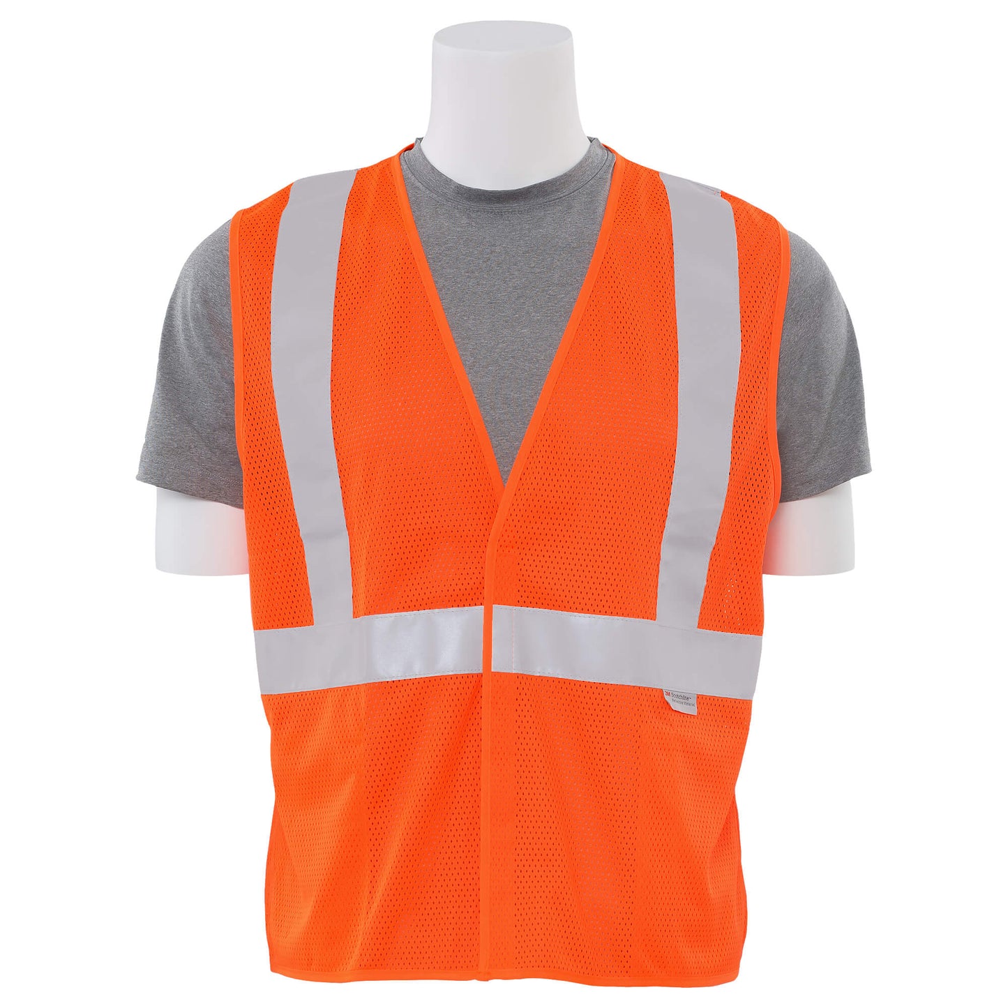 Yellow/Lime Safety Vest - ERB - Reflective Mesh