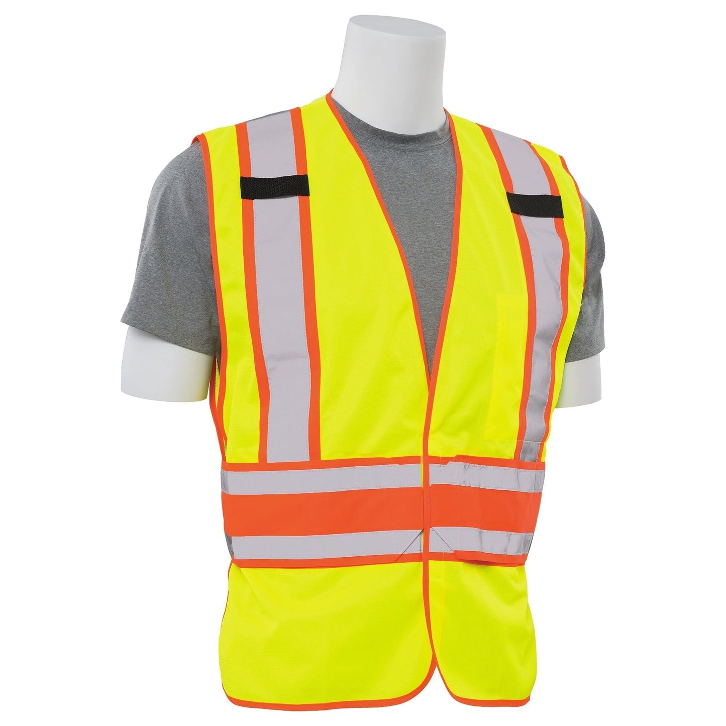 Yellow/Lime Safety Vests - ERB - Mesh Two-Tone Design