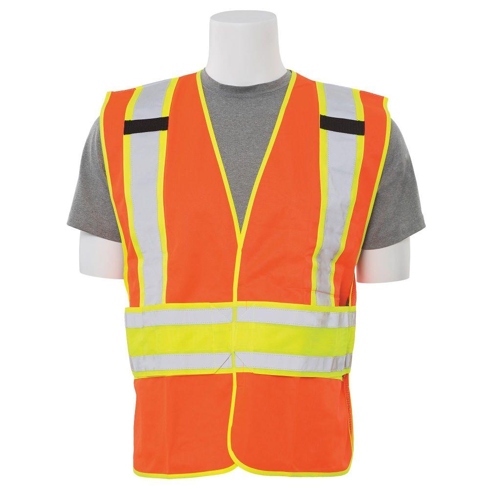 Yellow/Lime Safety Vests - ERB - Mesh Two-Tone Design