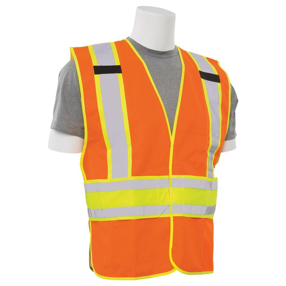 Yellow/Lime Safety Vests - ERB - Mesh Two-Tone Design