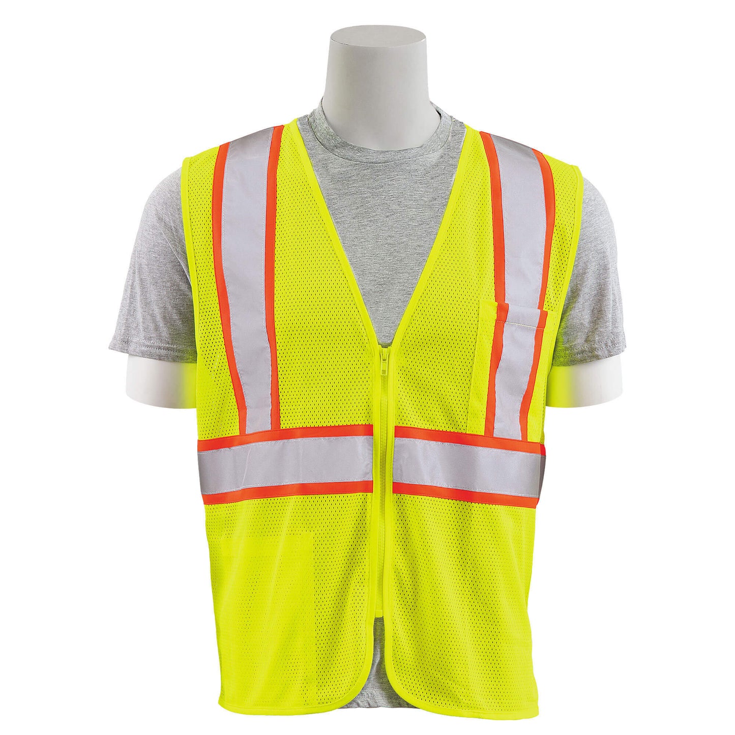 Yellow/Lime Safety Vests - ERB - Reflective Material