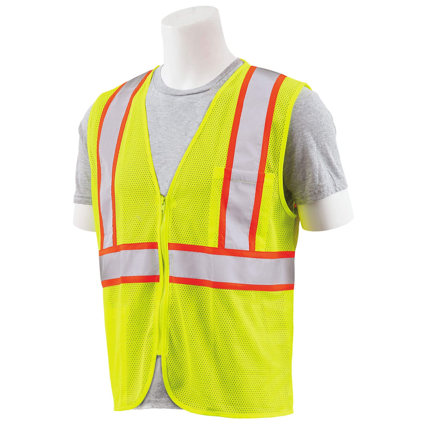 Yellow/Lime Safety Vests - ERB - Reflective Material