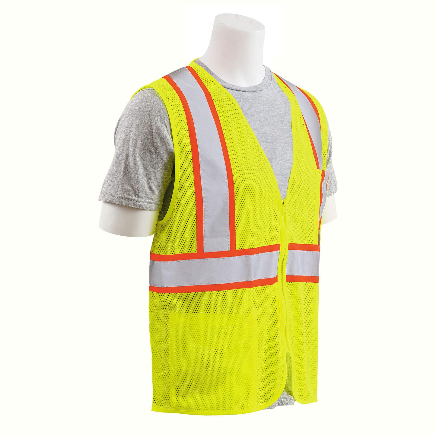 Yellow/Lime Safety Vests - ERB - Reflective Material